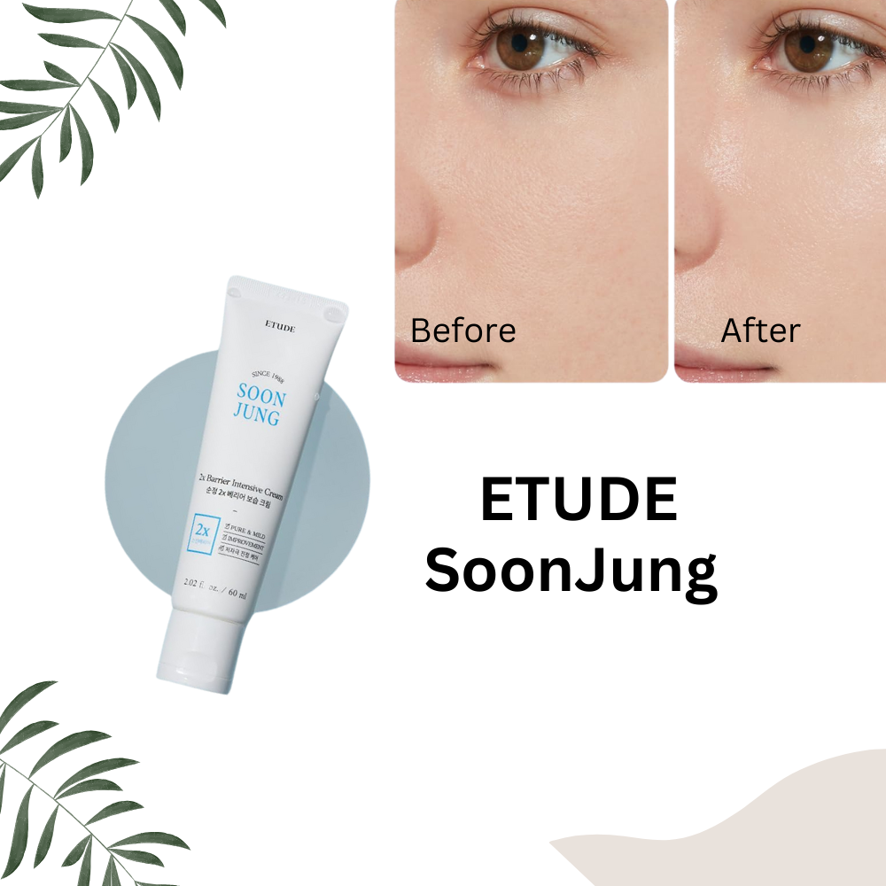 ETUDE SoonJung 2x Barrier Intensive Cream 60ml (21AD) Hydrating Facial Cream 2