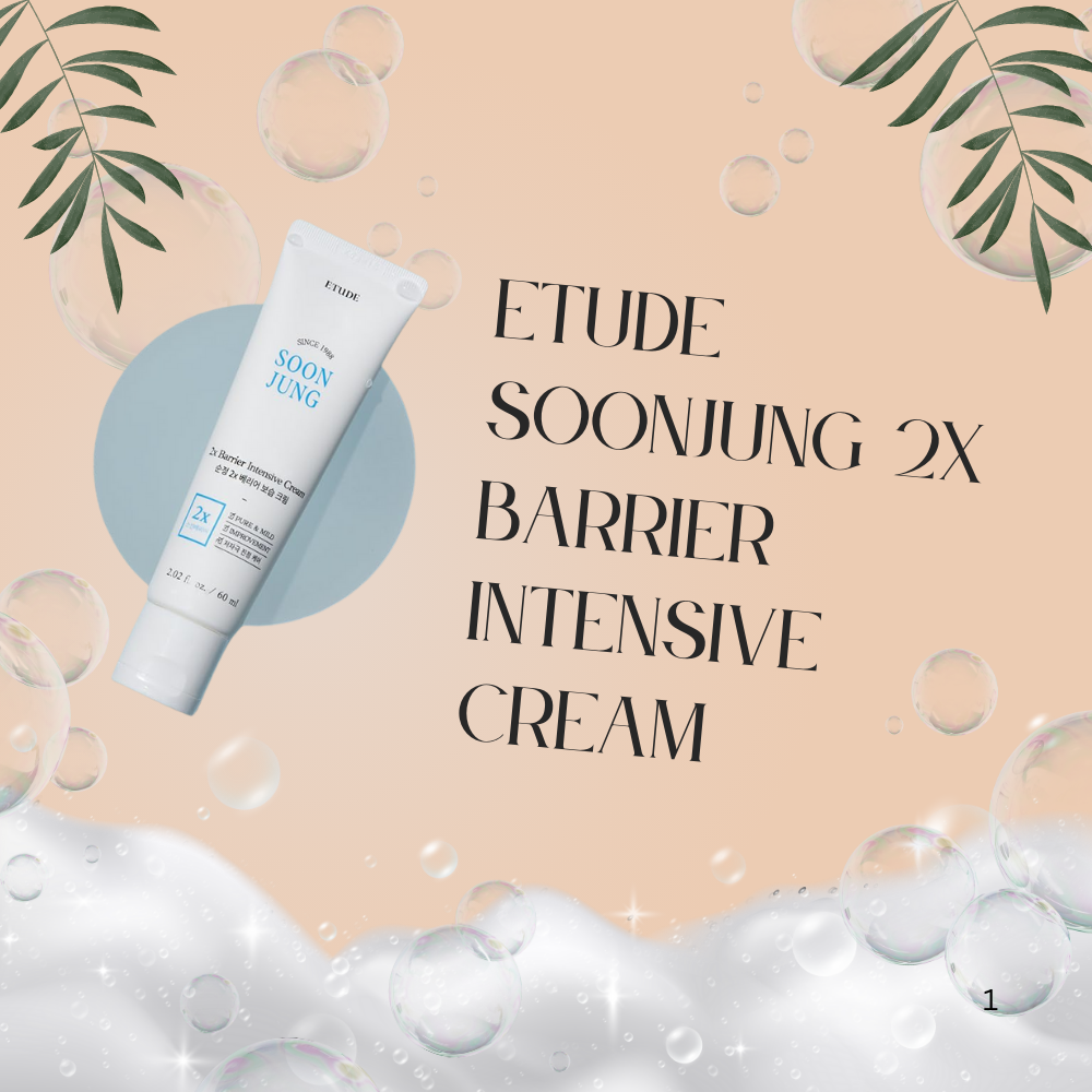 ETUDE SoonJung 2x Barrier Intensive Cream 60ml (21AD) | Hydrating Facial Cream - Image 3
