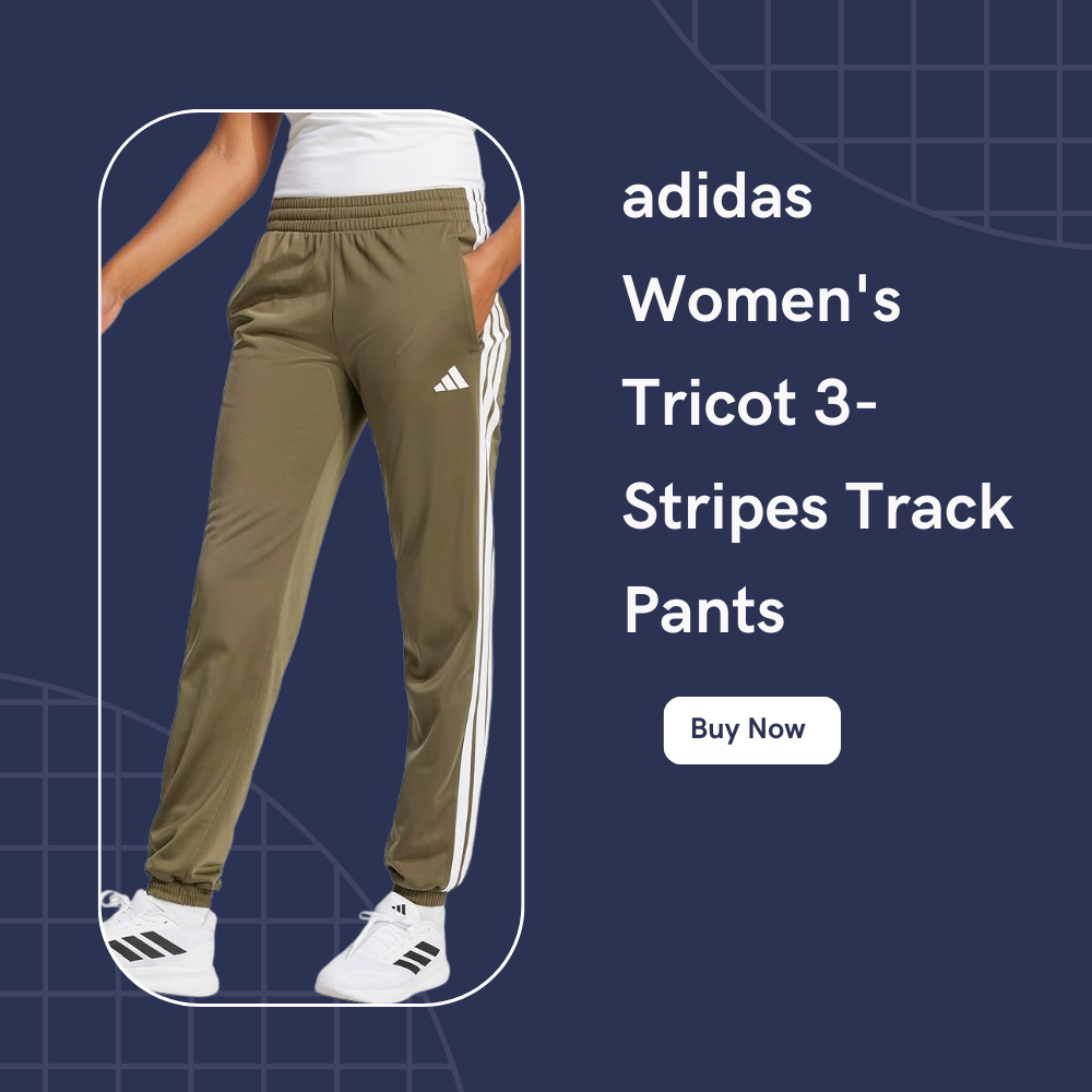 adidas Women's Tricot 3-Stripes Track Pants - Image 2