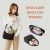 Shoulder Bags for Women, Cute Hobo Tote Handbag Mini Clutch Purse with Zipper Closure